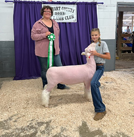 Riecke Club Lambs Winners